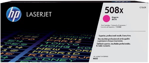 Tonercartridge HP CF363X 508X rood 1 Stuk