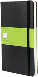Notitieboek Moleskine large 130x210mm blc hc zwart 1 Stuk