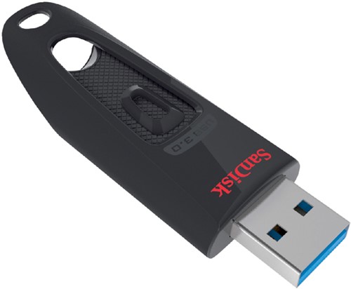USB stick 3.0 Sandisk Cruzer Ultra USB-A 128GB 1 Stuk