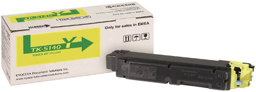 Toner Kyocera TK-5140Y geel 1 Stuk
