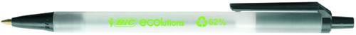 Balpen Bic ecolutions M zwart 1 Stuk