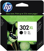 Inktcartridge HP F6U68AE 302XL zwart 1 Stuk