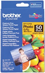 Fotopapier Brother BP-71 10x15cm 260gr glans 50 Vel