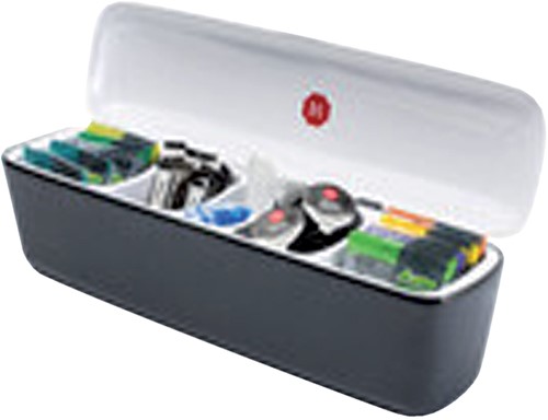 Tafeldispenser Douwe Egberts 5 vakken inhoud zwart 1 Stuk-2