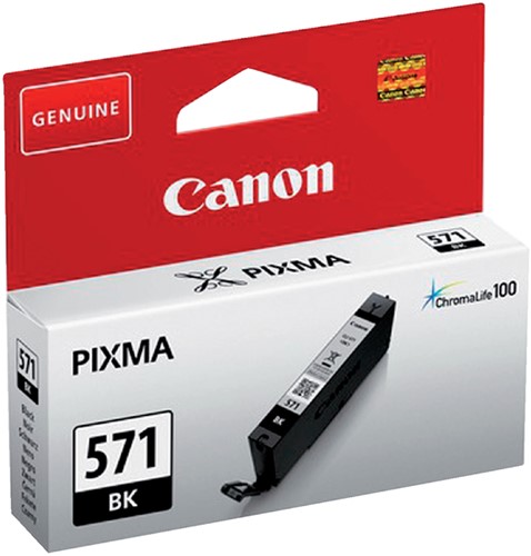 Inktcartridge Canon CLI-571 zwart 1 Stuk