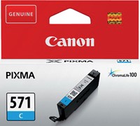 Inktcartridge Canon CLI-571 blauw 1 Stuk-2