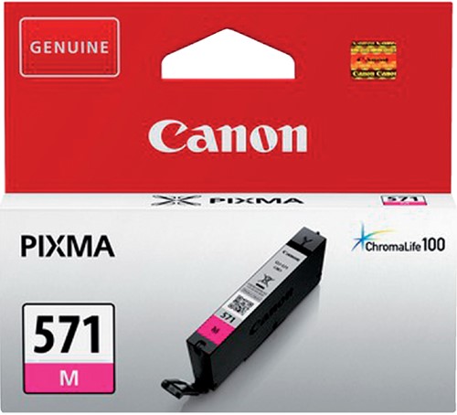 Inktcartridge Canon CLI-571 rood 1 Stuk-2