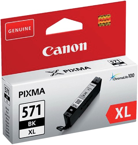 Inktcartridge Canon CLI-571XL  zwart 1 Stuk