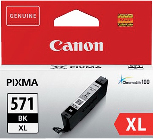 Inktcartridge Canon CLI-571XL  zwart 1 Stuk-2