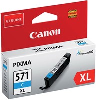Inktcartridge Canon CLI-571XL  blauw 1 Stuk