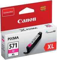 Inktcartridge Canon CLI-571XL  rood 1 Stuk