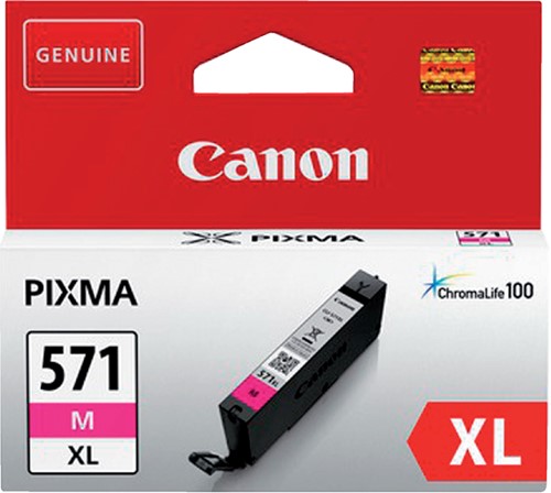 Inktcartridge Canon CLI-571XL  rood 1 Stuk-2