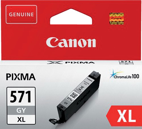 Inktcartridge Canon CLI-571XL  grijs 1 Stuk-2