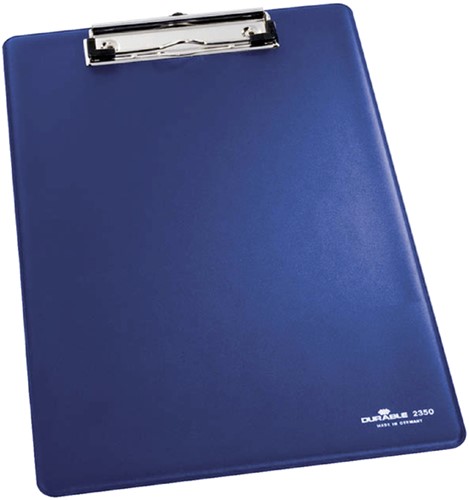 Klembord Durable 2350 A4 met kopklem blauw 1 Stuk