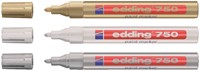 Paintmarker edding 750 oliebasis 2-4mm goud 1 Stuk-2