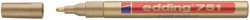 Paintmarker edding 751 oliebasis 1-2mm goud 1 Stuk