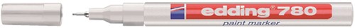 Paintmarker edding 780 op oliebasis 0.8mm wit