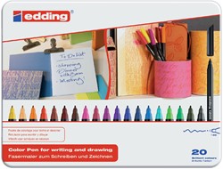 Fineliner edding 1200 fijn assorti 20 Stuk