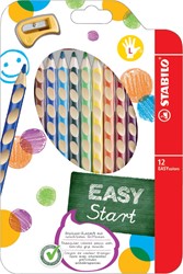 Kleurpotlood STABILO 331 Easycolors lh 12st ass 12 Stuk