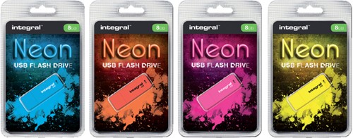 USB stick 2.0 Integral Neon USB-A 16GB roze-2