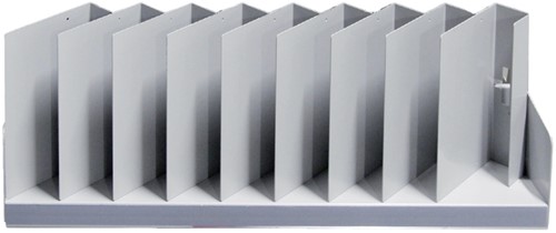 PRESENTATIESCHAP METAAL 9 VAKKEN 1 Stuk