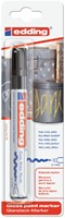 Paintmarker edding 750 oliebasis 2-4mm zwart bls 1 Stuk