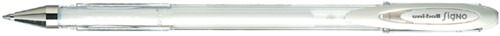 Rollerpen Uni-ball Signo Pastel M wit 1 Stuk