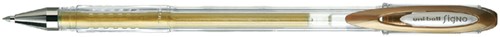 Rollerpen Uni-ball Signo M metallic goud 1 Stuk