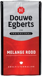 Koffie Douwe Egberts snelfilter Melange Rood 500gr 500 Gram