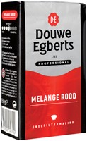 Koffie Douwe Egberts snelfilter Melange Rood 250gr 250 Gram-1