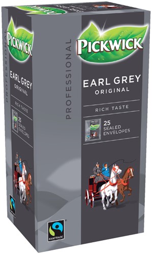 Thee Pickwick Fair Trade earl grey 25x2gr 25 Stuk-1