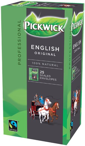 Thee Pickwick Fair Trade English 25x2.5gr 25 Stuk-3