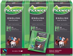 Thee Pickwick Fair Trade English 25x2.5gr 25 Stuk