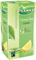 Thee Pickwick Fair Trade green lemon 25x1.5gr 25 Stuk-1