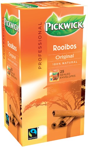 Thee Pickwick Fair Trade rooibos 25x1.5gr 25 Stuk-1