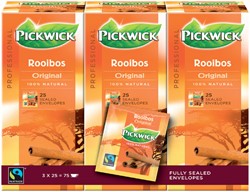 Thee Pickwick Fair Trade rooibos 25x1.5gr 25 Stuk