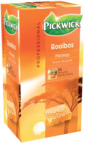 Thee Pickwick rooibos honey 25x1.5gr 25 Stuk-1
