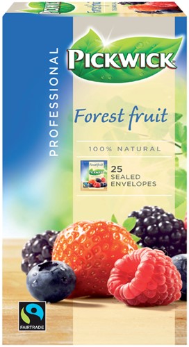 Thee Pickwick Fair Trade forest fruit 25x1.5gr 25 Stuk-2