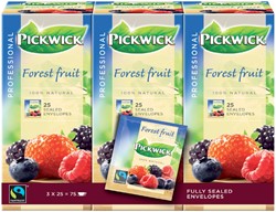 Thee Pickwick Fair Trade forest fruit 25x1.5gr 25 Stuk