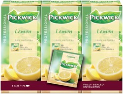 Thee Pickwick Fair Trade lemon 25x1.5gr 25 Stuk