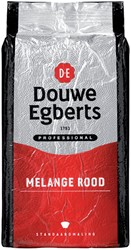 Koffie Douwe Egberts standaardmaling Melange Rood 1000 Gram