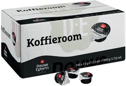 Koffiemelkcups Douwe Egberts halfroom 240x7.5gr 240 kop