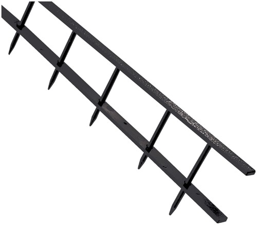 Surebindstrip 25mm 10pins zwart 100 Stuk