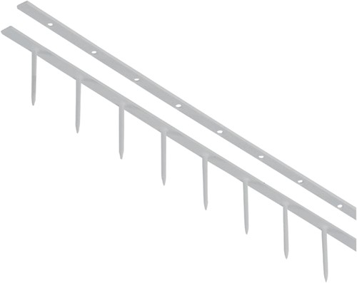 Surebindstrip 25mm 10pins wit 100 Stuk