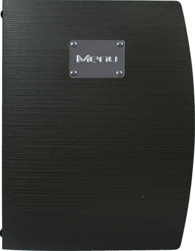 Menukaart Securit Rio A4 1 x 2 tassen zwart 1 Stuk-2