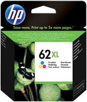 Inktcartridge HP C2P07AE 62XL kleur 1 Stuk