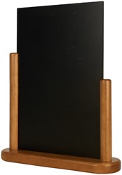 Krijtbord Securit 323x270x71mm teak hout 1 Stuk