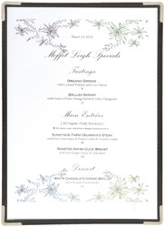 Menukaart Securit A4 1 delig pagina 2 tr 2st 3 Stuk