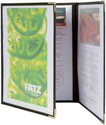 Menukaart Securit A4 3 delig pagina 6 tr 3st 3 Stuk