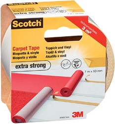 Plakband Scotch tapijt 50mmx7m dz extra strong 1 Stuk
